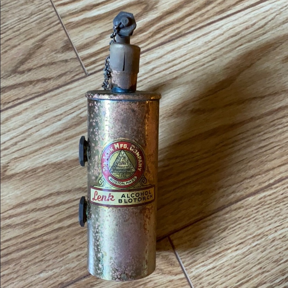 Vintage Lenk Alcohol Blotorch